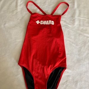 Lifeguard swim suit